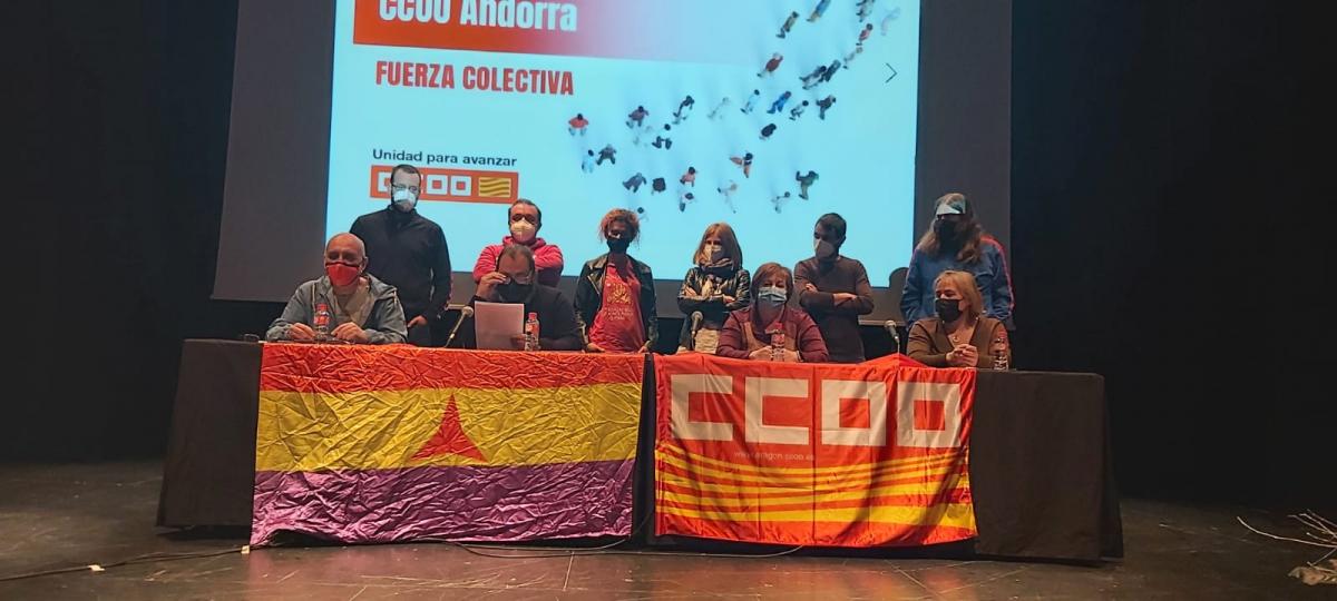 Nueva ejecutiva Unin Comarcal de Andorra.